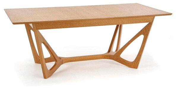 Masa extensibila WENANTY, stejar, 160/240x100x77 cm