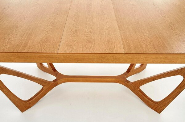 Masa extensibila WENANTY, stejar, 160/240x100x77 cm