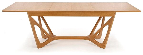 Masa extensibila WENANTY, stejar, 160/240x100x77 cm