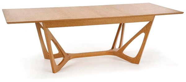 Masa extensibila WENANTY, stejar, 160/240x100x77 cm