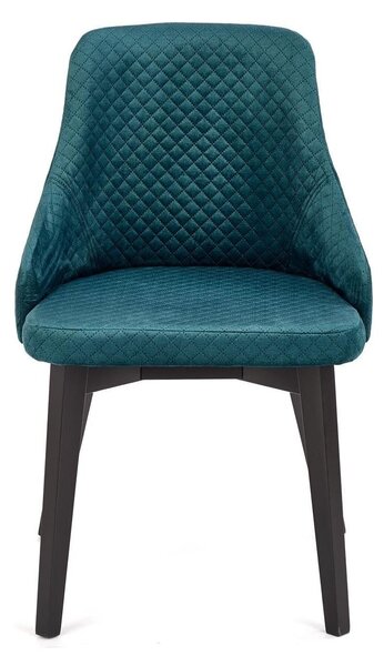 Scaun tapitat TOLEDO 3, verde, 57x56x86 cm