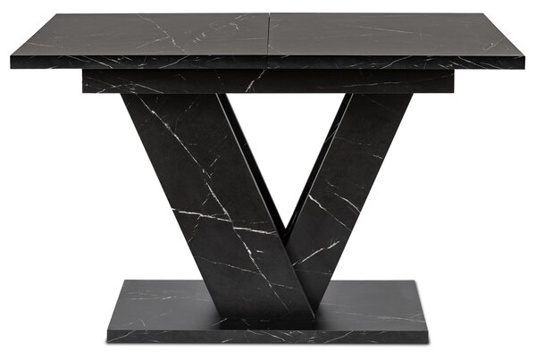 Masă sufragerie extensibilă Comentado (marmură negru) (pentru 4-6 persoane). Promo -20%. 1119011