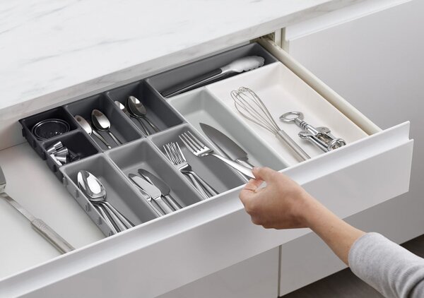 Organizator sertare variabilJoseph Joseph Blox, gri
