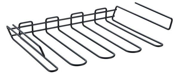 Suport suspendat pentru sticle de vin Metaltex Wine Glass, negru