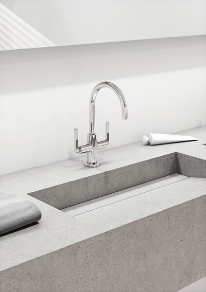 Kludi Nova Fonte Puristic baterie lavoar stativ crom 201180515