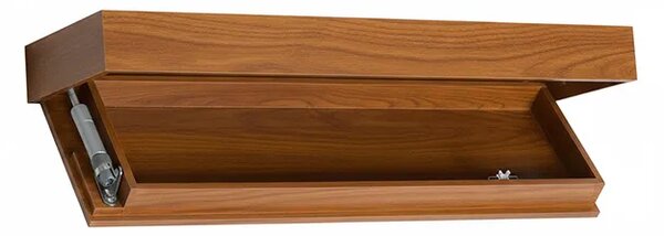 Floatshelf™ Raft De Perete Cu Compartiment Secret (53 X 17,5 X 5 Cm), Maro