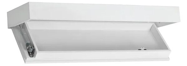 Floatshelf™ Raft De Perete Cu Compartiment Secret (53 X 17,5 X 5 Cm), Alb