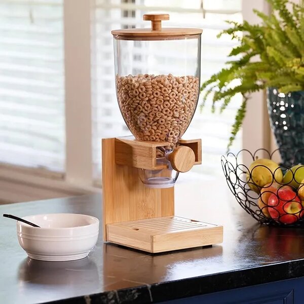 Greengrain™ Dozator De Cereale Din Bambus