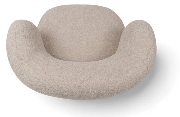 Fotoliu de relaxare Skindi - bouclé bej Catch Me 02