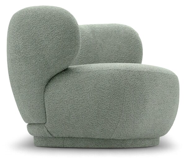 Fotoliu de relaxare Skindi - bouclé verde Catch Me 13