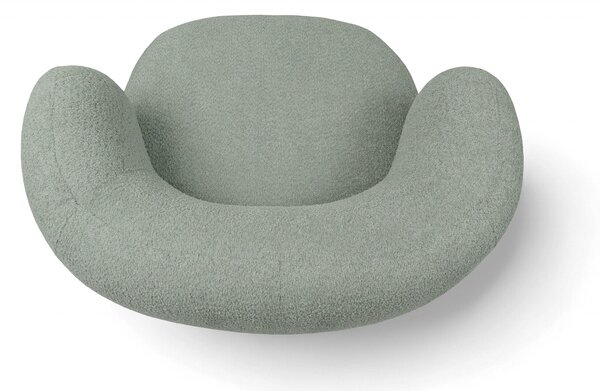 Fotoliu de relaxare Skindi - bouclé verde Catch Me 13