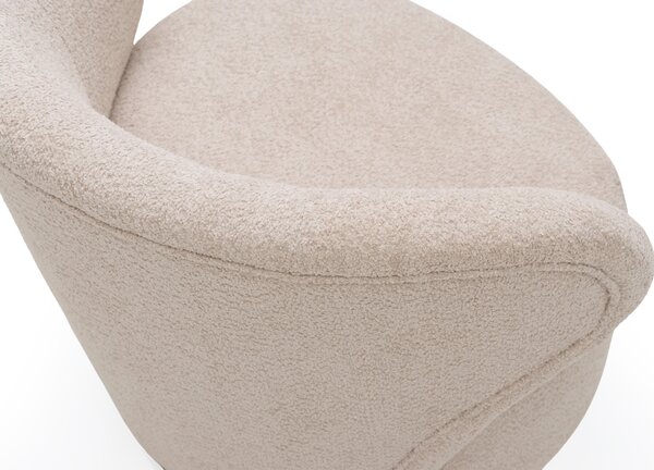 Fotoliu de relaxare Cocoon - boucle bej Catch Me 02