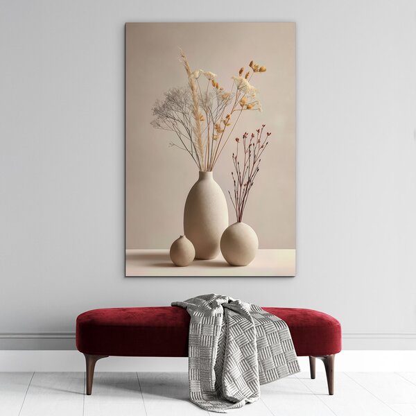 DUBLEZ | Tablou floral minimalist | Imprimare UV premium