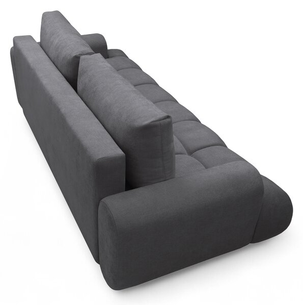 Canapea extensibilă pentru dormit Lutario - szenil gri Vibe 95