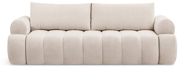 Canapea extensibilă Mavelia - țesătură bej deschis Kiara 851