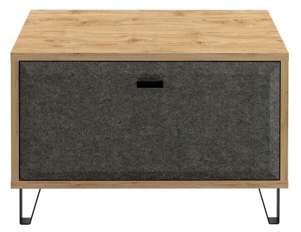 Pantofar GRACE, stejar/gri antracit, PAL laminat, 79x42x51 cm