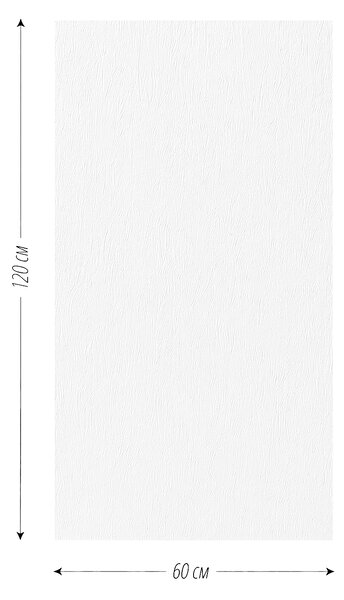Panou Flexibil Autoadeziv Premium – Tencuială structurată Alb 120x60 cm