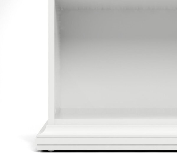 Bibliotecă albă 96x201 cm Paris – Tvilum