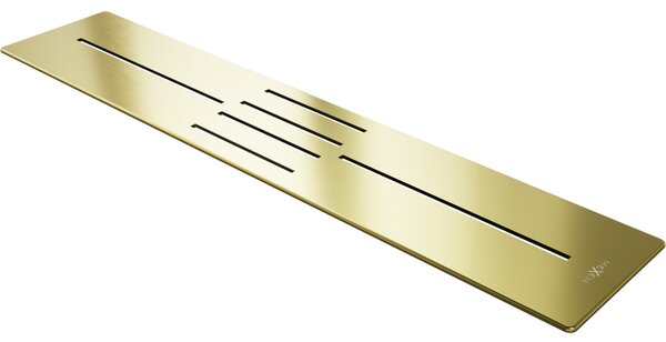 Mexen Toro masca pentru cadă de duș 100-120 cm, aurie - 43910050