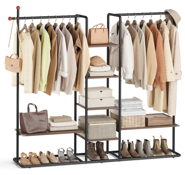 Cuier SONGMICS HOME Natural 33.8x163.6x175.3 cm