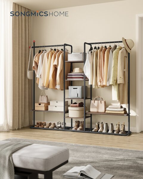 Cuier SONGMICS HOME Natural 33.8x163.6x175.3 cm