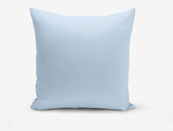 Față de pernă Minimalist Cushion Covers Düz, 45 x 45 cm, albastru