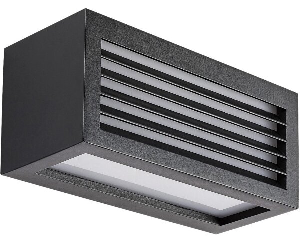 Aplică LED de exterior Rabalux 77100 LUBLIN LED/10W/230V IP54 negru