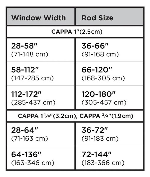 Galerie de perdea extensibilă 91-168 cm din oțel Cappa – Umbra