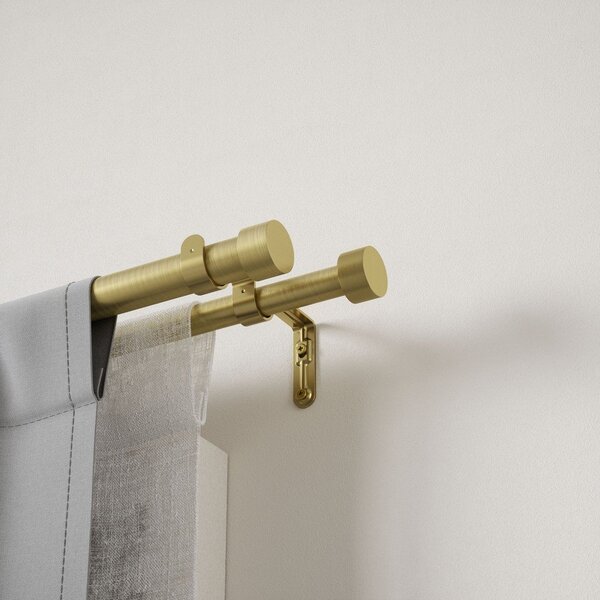 Galerie de perdea extensibilă 91-168 cm din oțel Cappa – Umbra