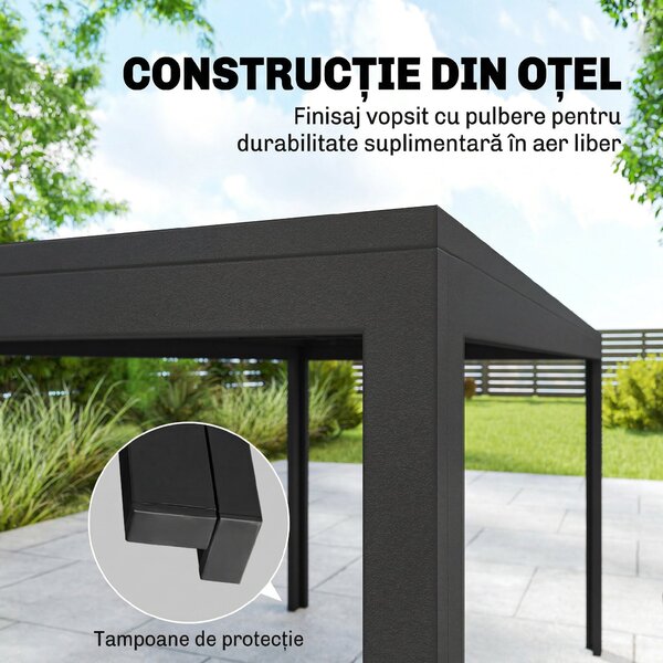 Outsunny terasă 6 locuri | Aosom Romania