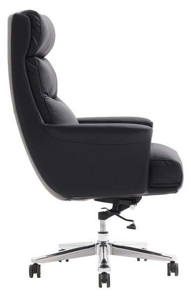 Scaun de birou Nagal, Pako World, Negru, 71x73x117-123 cm
