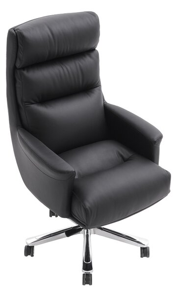 Scaun de birou Nagal, Pako World, Negru, 71x73x117-123 cm