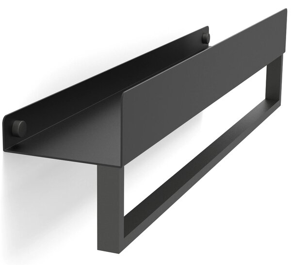 Raft pentru baie SF01 45cm black matt