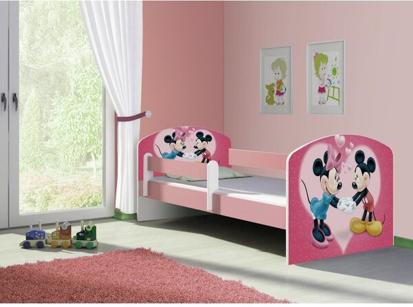 Pat copii cu saltea Minnie Love