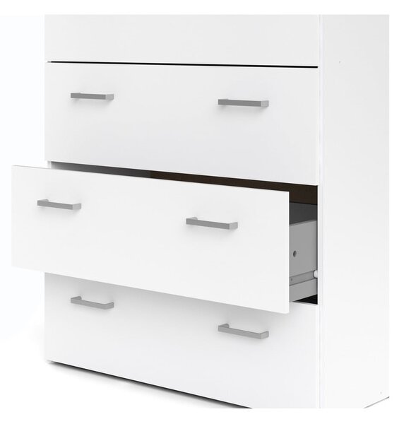 Comodă albă înaltă 74x115 cm Space – Tvilum