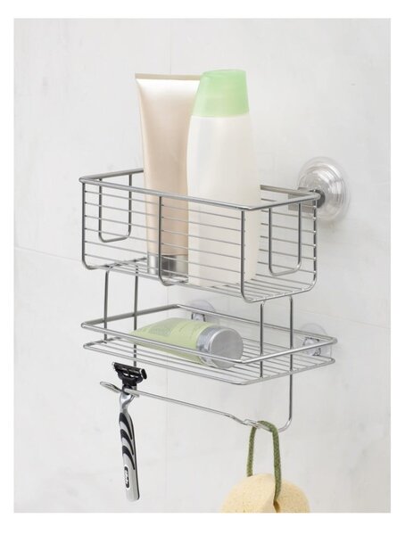 Coș supendat cu ventuze iDesign Classico Suction