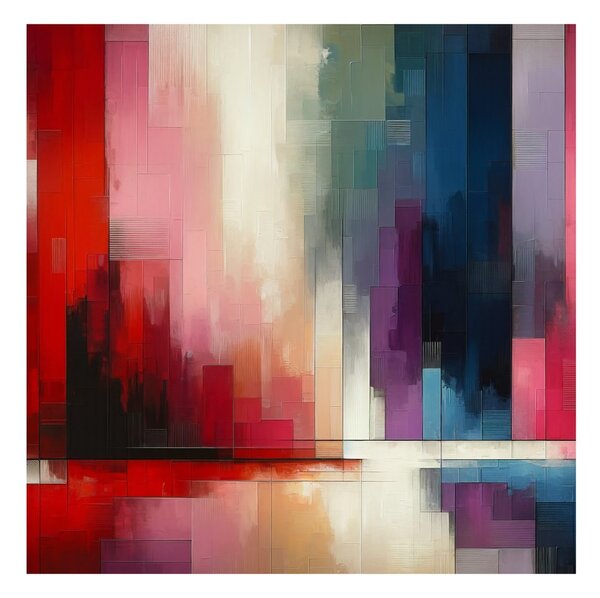 Tablou dinamica verticalelor colorate