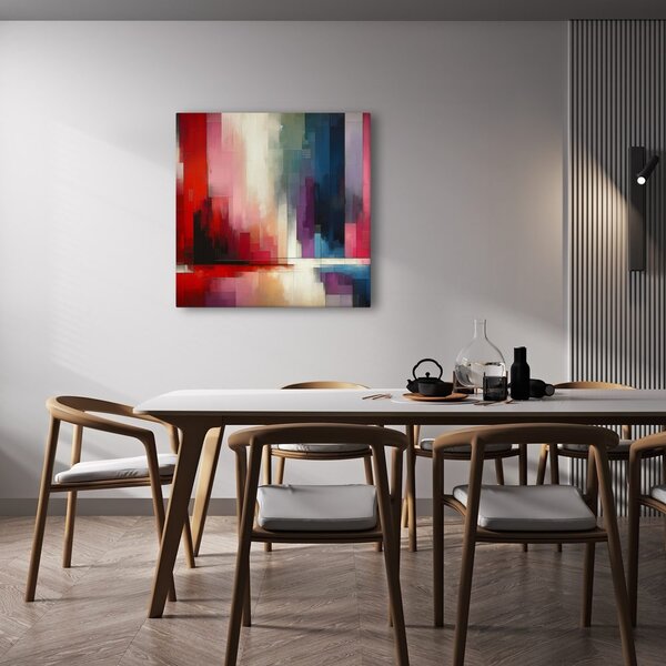 Tablou dinamica verticalelor colorate