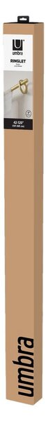 Galerie de perdea extensibilă 107-305 cm din oțel Ringlet – Umbra
