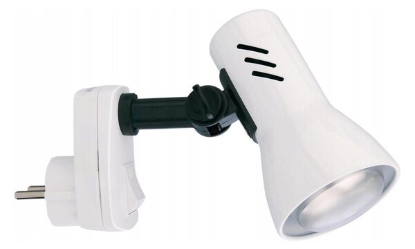 Briloner 2763-016P - Lampă de perete pentru priză 1xE14/25W/230V albă