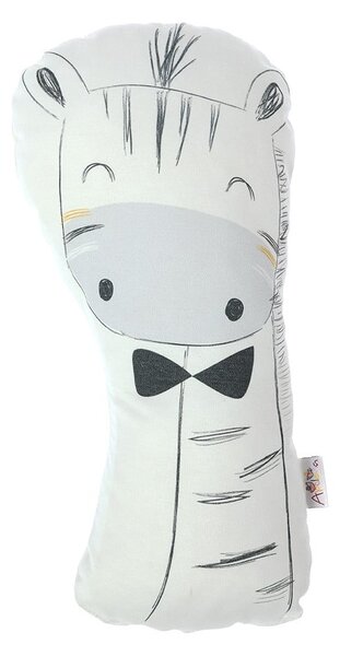 Pernă din amestec de bumbac pentru copii Mike & Co. NEW YORK Pillow Toy Argo Giraffe, 17 x 34 cm