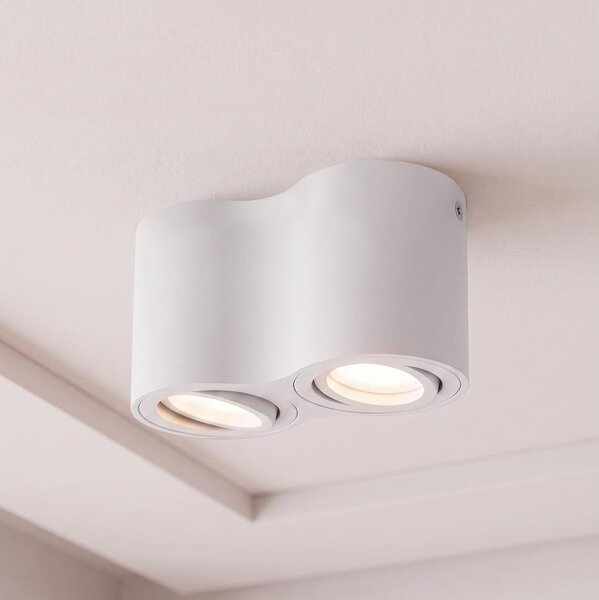 Brilagi - Lampă spot MIA DOUBLE 2xGU10/30W/230V albă