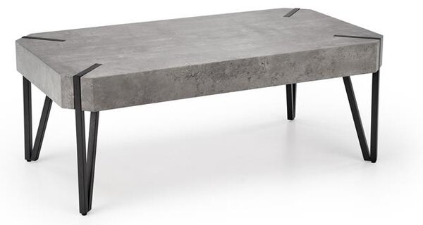 Masă de cafea Emilia (beton + negru). 796306