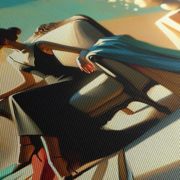 Tablou tonuri luminoase artistice