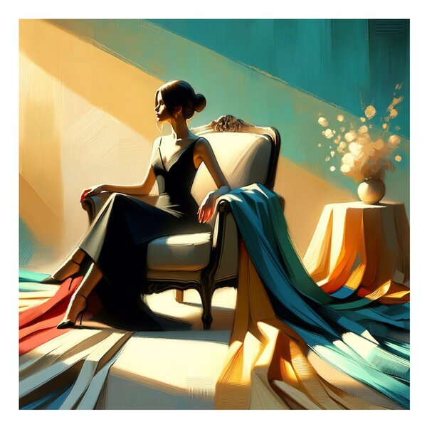 Tablou tonuri luminoase artistice