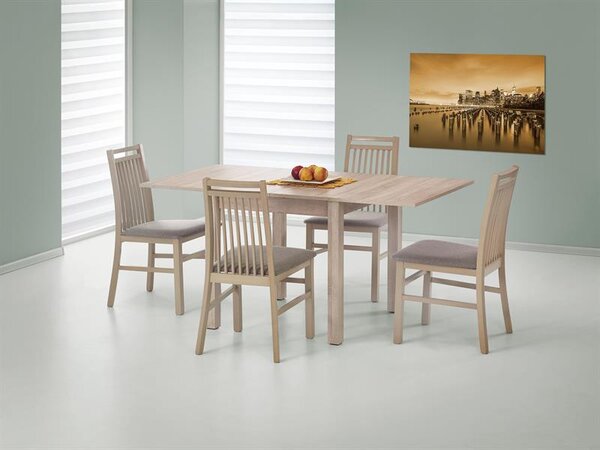Masă de sufragerie Deedee stejar sonoma (pentru 4 până la 6 persoane) (stejar sonoma). 770474