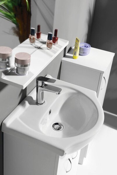 Aqualine Aqualine, baterie LOTTA autonomă pentru chiuvetă fără priză, crom, LT602