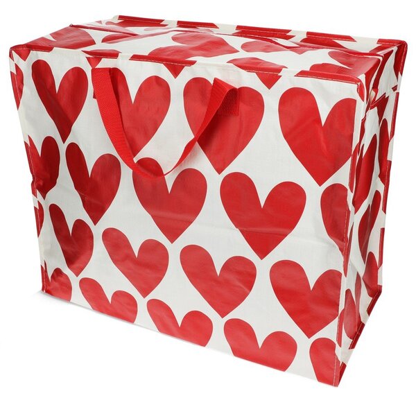 Cutie de depozitare pentru haine din plastic reciclat 58x28x48 cm Hearts – Rex London