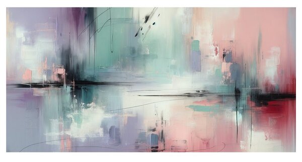 Tablou abstracție modernă de culori