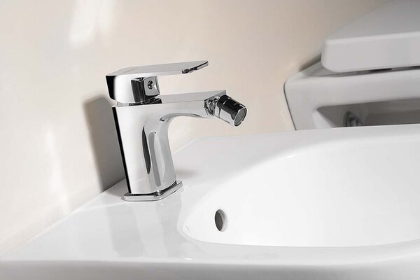 Aqualine Aqualine, baterie FACTOR de sine stătătoare pentru chiuvetă fără priză, crom, FC103